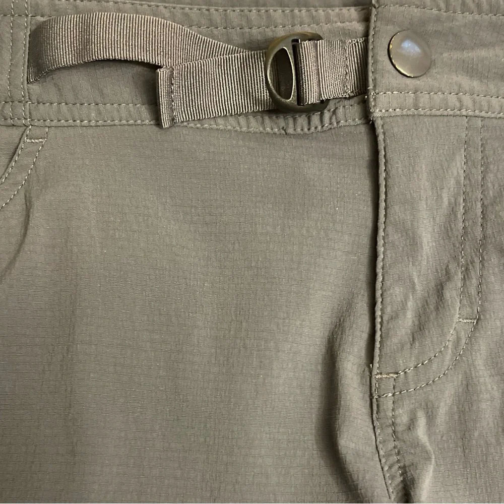 prAna Women's Jasmine Knicker, Belted Adjustable Waist
Gray, Size 10 - Picture 6 of 15
